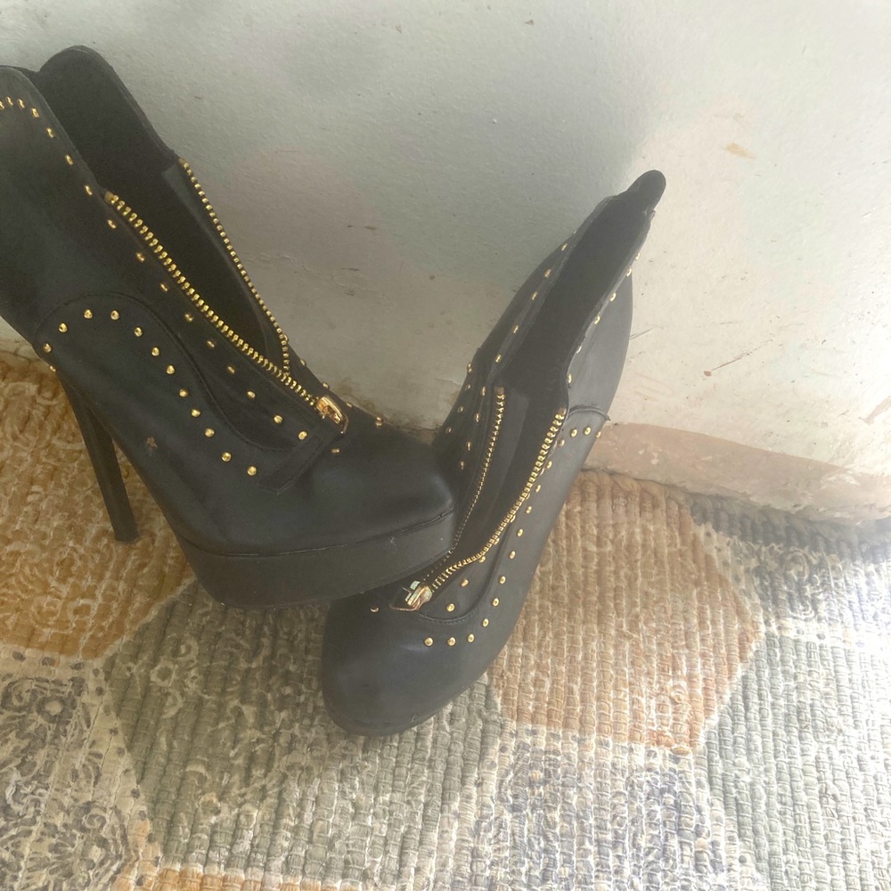 Just back ankle booties